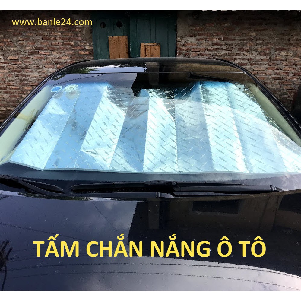 Tấm chắn nắng kính lái tráng bạc cỡ lớn