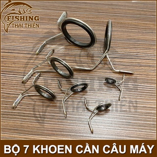 Bộ 7 chiếc khoen dùng cho cần câu máy