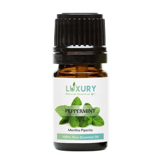 Tinh Dầu Bạc Hà Peppermint Luxury Oil | 100% Thiên Nhiên Nguyên Chất | Nhập Khẩu Từ Ấn Độ | Kiểm Nghiệm Quatest 3