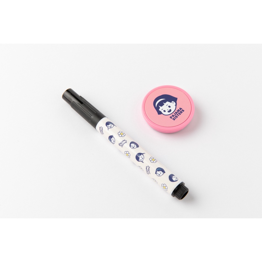 Bảng Trắng ARTBOX Hàn Quốc Họa Tiết Pajama Sisters Màu Hồng Dễ Thương