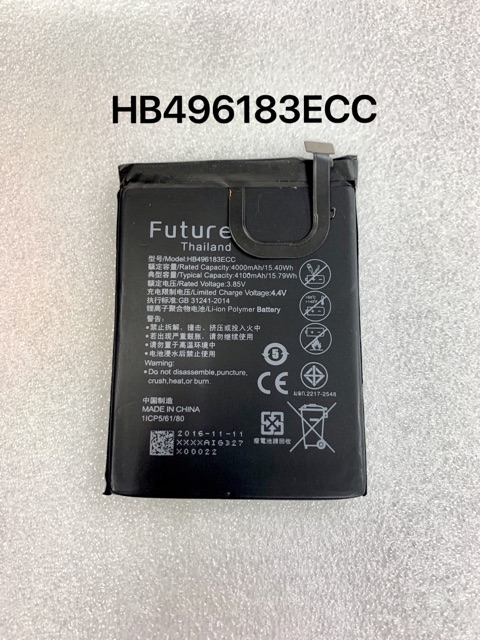 Pin huawei enjoy 6 zin, kí hiệu trên pin HB496183ECC