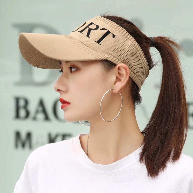 Mũ Vải Nam Nữ Hở Đầu Phong Cách Thể Thao Sport L2149