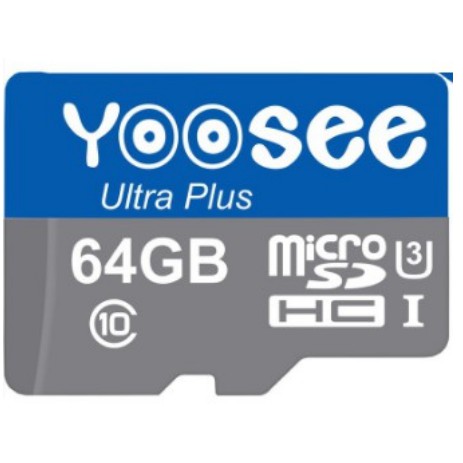 Thẻ Nhớ YooSee Chính Hãng - 64GB Tốc Độ Cao- Chính Hãng - Bảo Hành 1 Năm