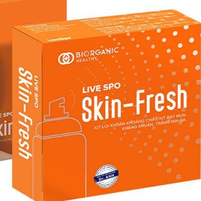 livespo skin fresh (tặng kèm son L 'Organic khi mua 2 hộp)