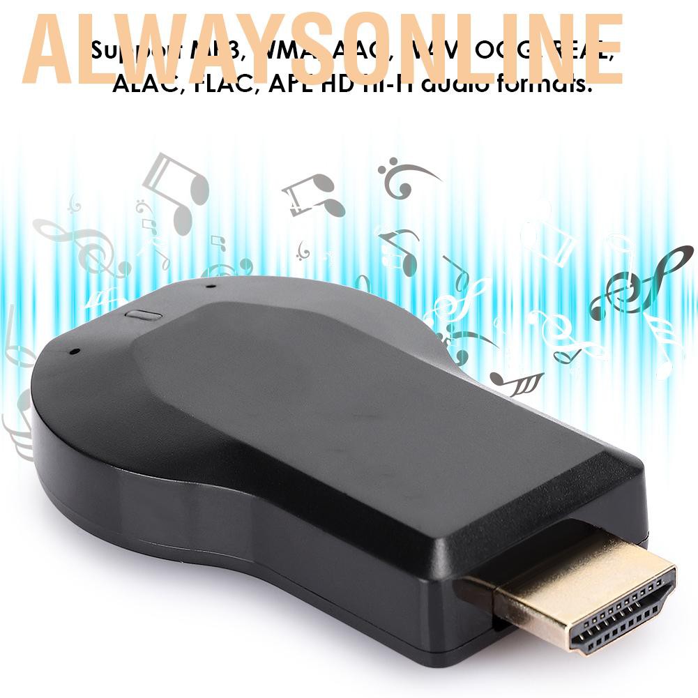 Thiết Bị Chia Sẻ Hình Ảnh Qua Wifi M2 Plus Tv Dongle Hdmi 1080p Miracast Dlna Airplay Wifi