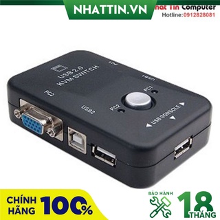 Bộ chuyển mạch kvm switch 2port usb mt-201uk chính hãng