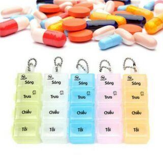 Hộp chia thuốc tiện dụng