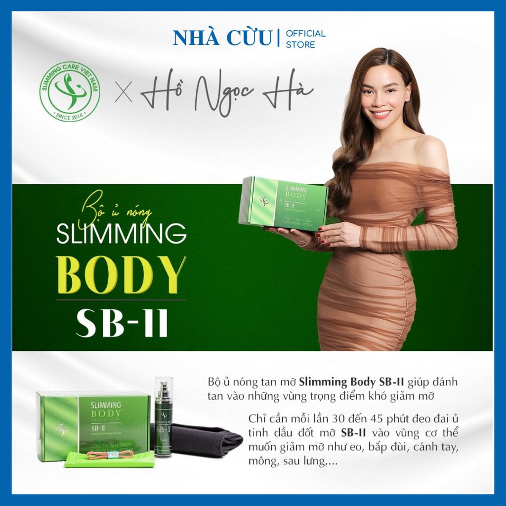 Bộ ủ nóng thải mỡ Slimming Body - SlimmingCare