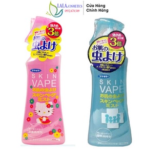Xịt Chống Muỗi SKINVAPE cho bé từ 6 tháng tuổi nội địa Nhật (chai 200 ml)