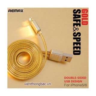 Cáp sạc iPhone/iPad Remax Gold