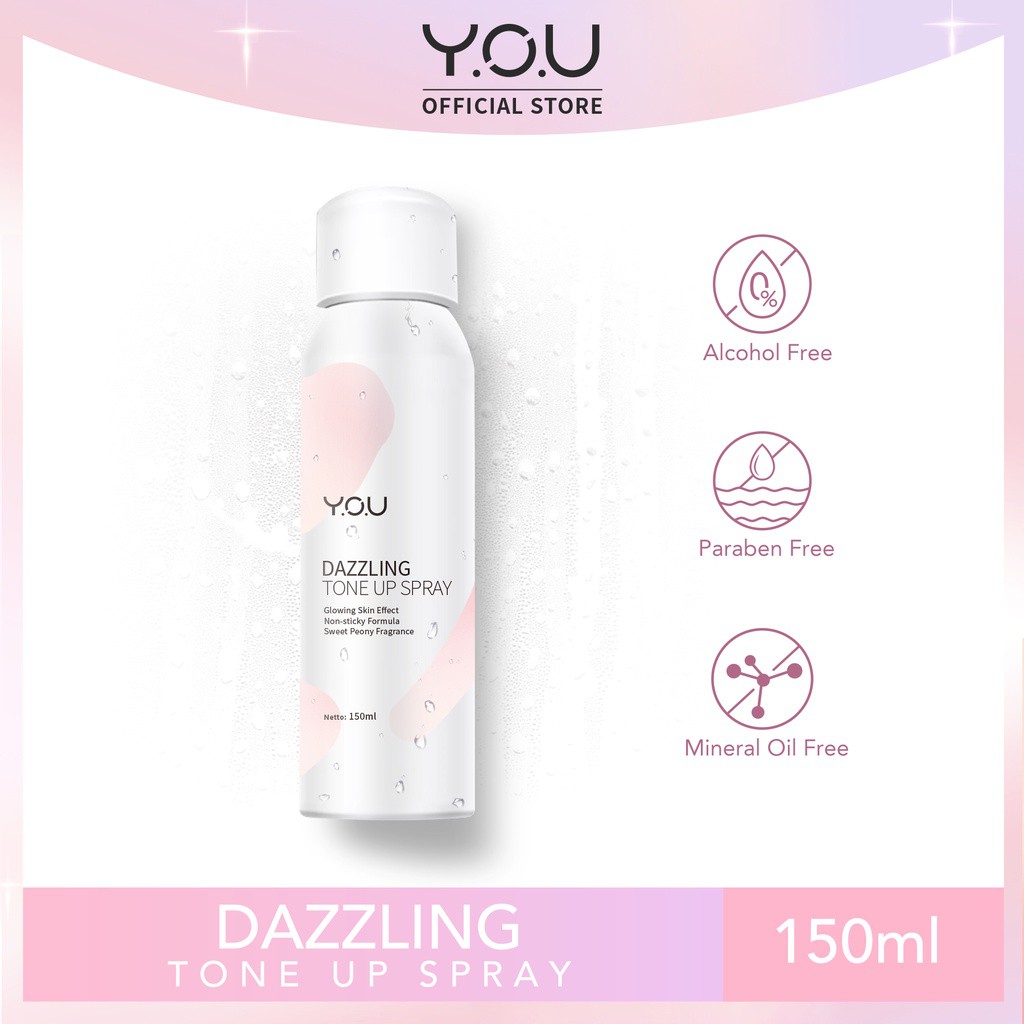 Xịt làm sáng tông da 150ml Y.o.u