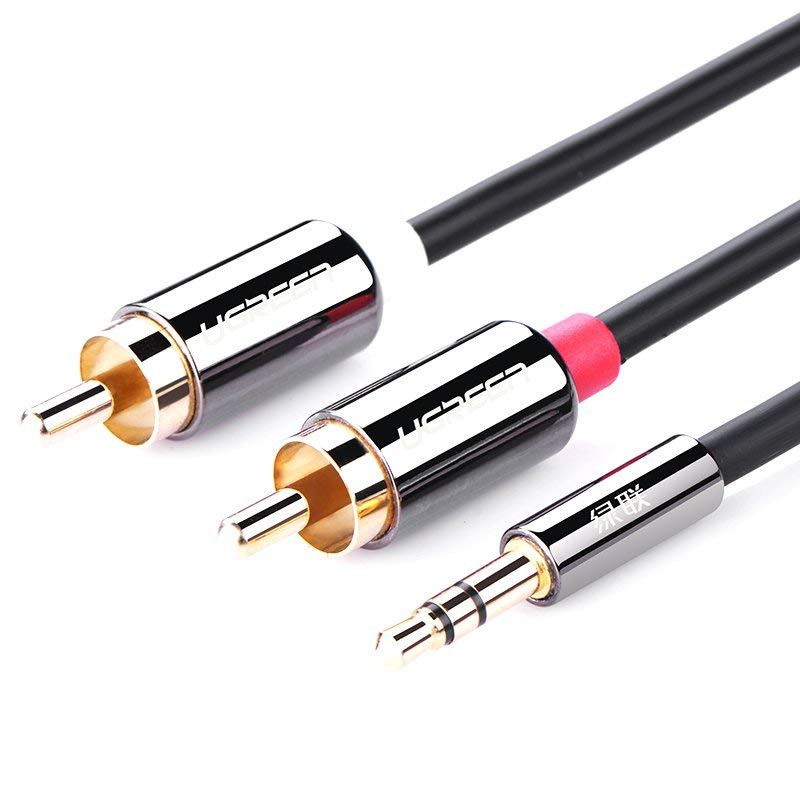 Dây loa 3.5mm ra AV 3m UGREEN 10590 - Hàng chính hãng