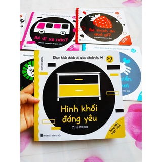 Bộ Thẻ Kích Thích Thị Giác Cho Bé