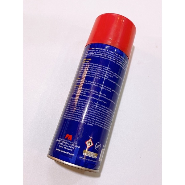 Dầu vệ sinh chế hòa khí X’traseal B62, vệ sinh bình xăng con chai 400ml