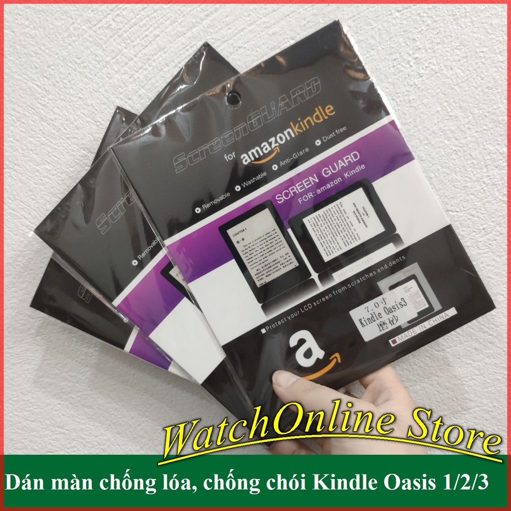 [Oasis 1/2/3 ] Dán màn hình chống xước bảo vệ màn Kindle Oasis 1/2/3