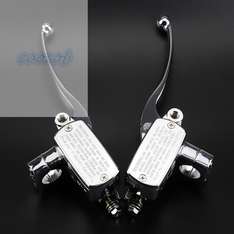 2x Front Brake Master Cylinder For Kawasaki Suzuki Honda VTX 800 1400 1500 1800