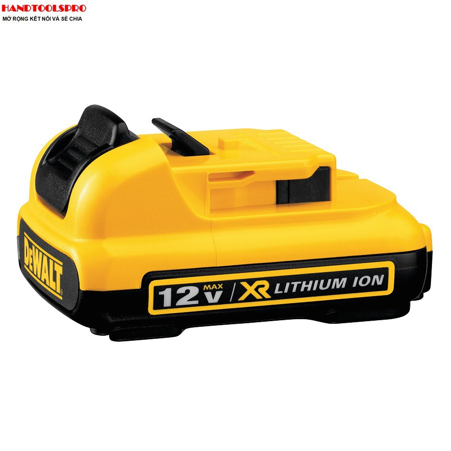 Pin Dewalt 10.8V-12V MAX-2Ah XR Li-ion (cell made in Korea or Malaysia) DEWALT DCB127