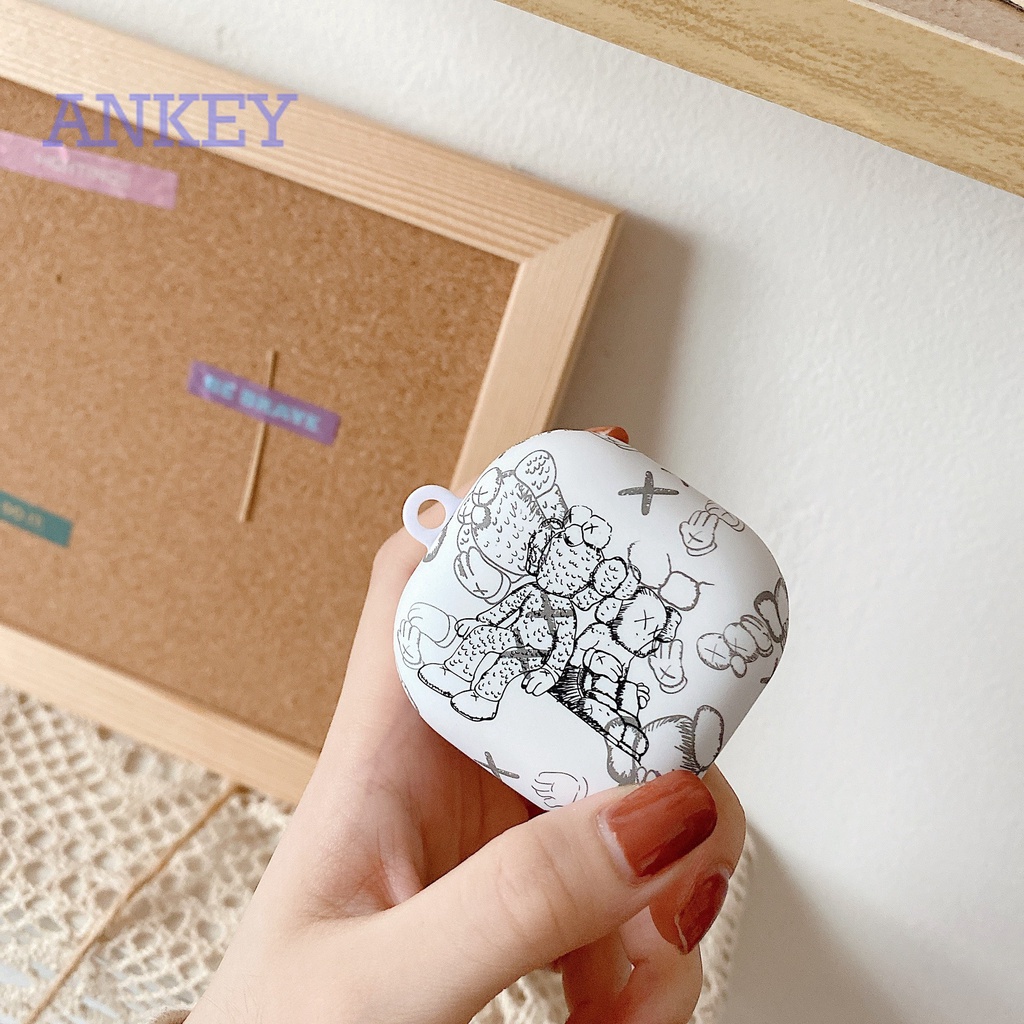 SAMSUNG Buds 2 / Buds Live / Pro KAWS Vỏ Đựng Bảo Vệ Hộp Sạc Tai Nghe Galaxy Buds / Buds Plus / Buds+ case for Airpods 1/2 Kèm Móc