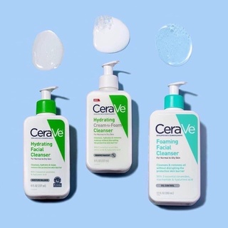Sữa rửa mặt Cerave cho da dầu/khô