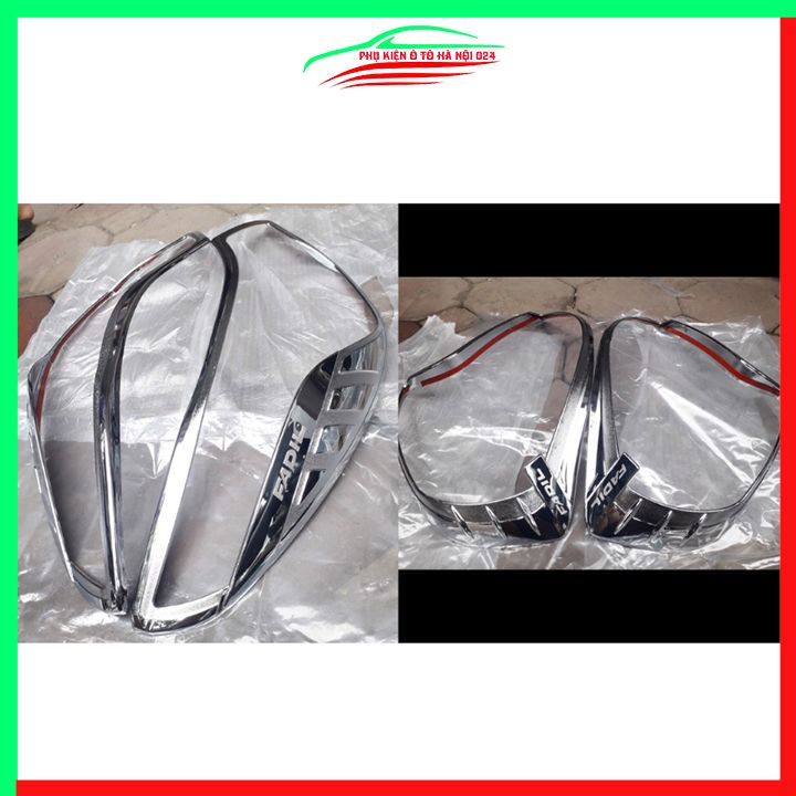 Ốp viền đèn pha hậu mạ crom Fadil 2019-2022 chống trầy trang trí bảo vệ xe