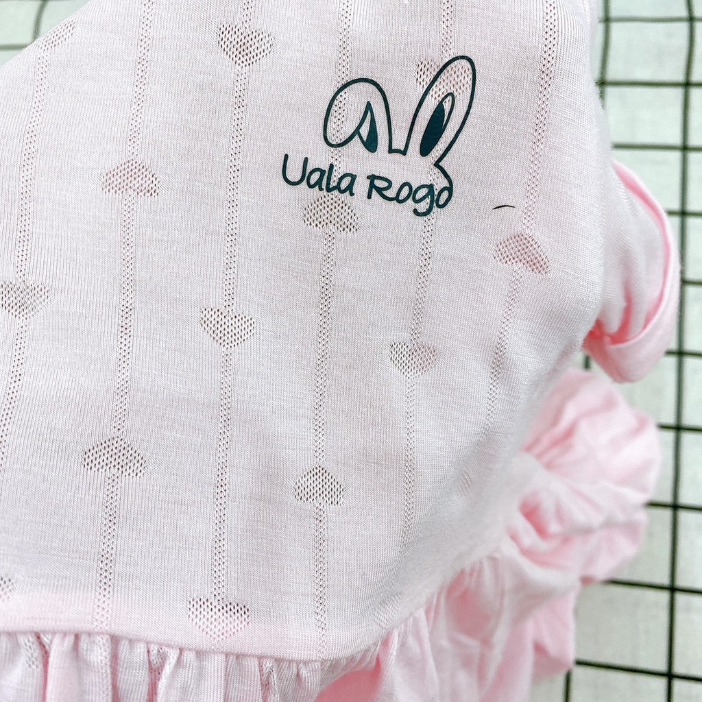 Váy cộc tay bé gái modal Uala Rogo