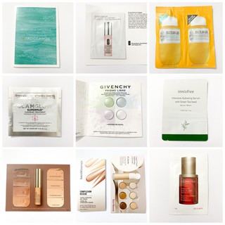 Sample mỹ phẩm các hãng... - ngẫu nhiên 1 gói