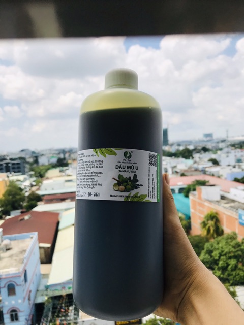 Dầu Mù U Xanh Nguyên Chất 1 Lít