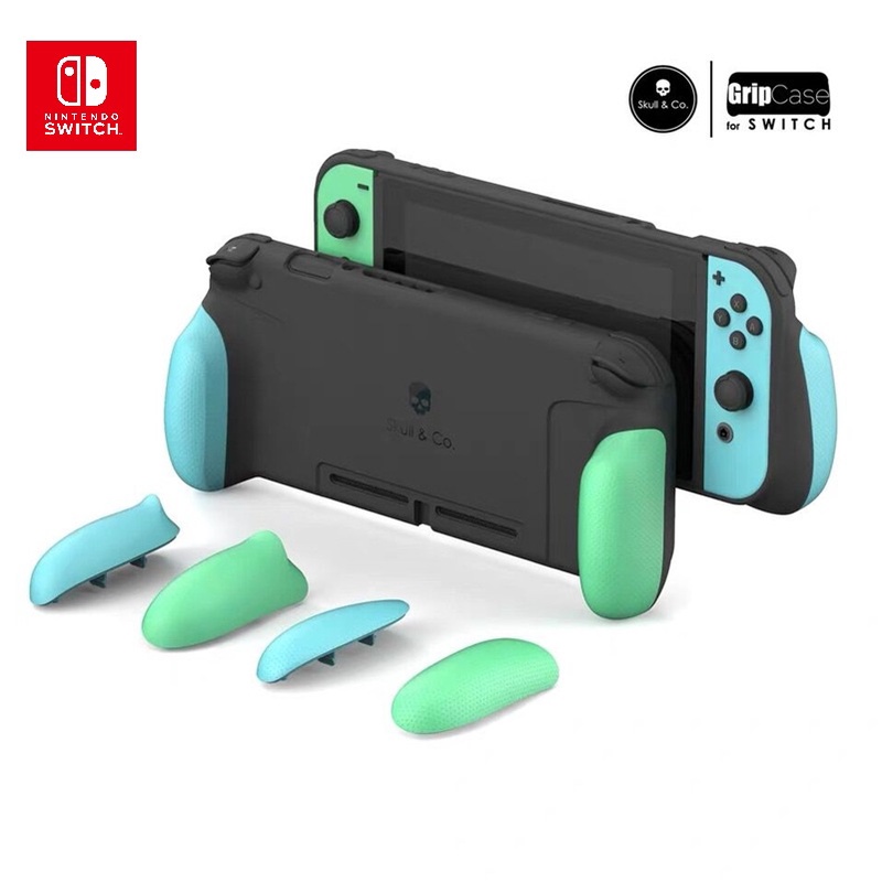 Ốp Lưng Grip Case V2 &amp; túi Maxcarry V2 hãng Skull &amp; Co cho Nintendo Switch V2