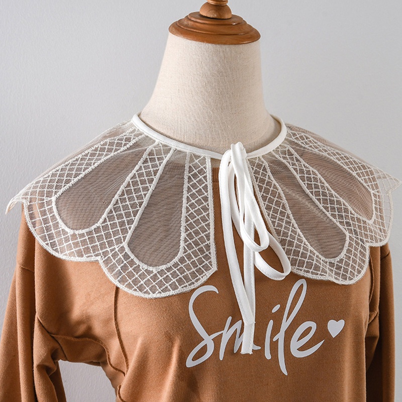 Khăn Quàng Cổ Vải Lưới Họa Tiết Kẻ Ô Đính Kim Cương Nhân Tạo Dành Cho Nữ