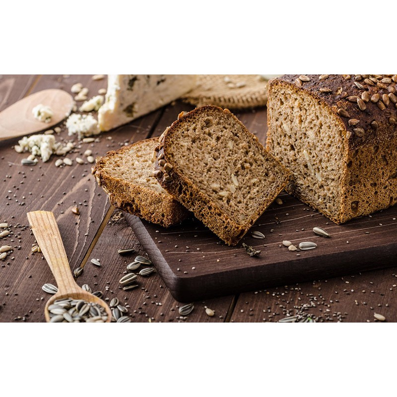 Bột làm bánh mì ngũ cốc 8 loại hạt-Túi 1kg - NL53