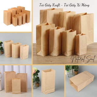 Túi Giấy Kraft - Túi Giấy Xi Măng Bảo Vệ Môi Trường - Natural Soul Shop