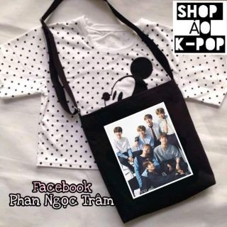 Balo BTS 🎁 FREESHIP 🎁- Túi tote BTS in theo yêu cầu