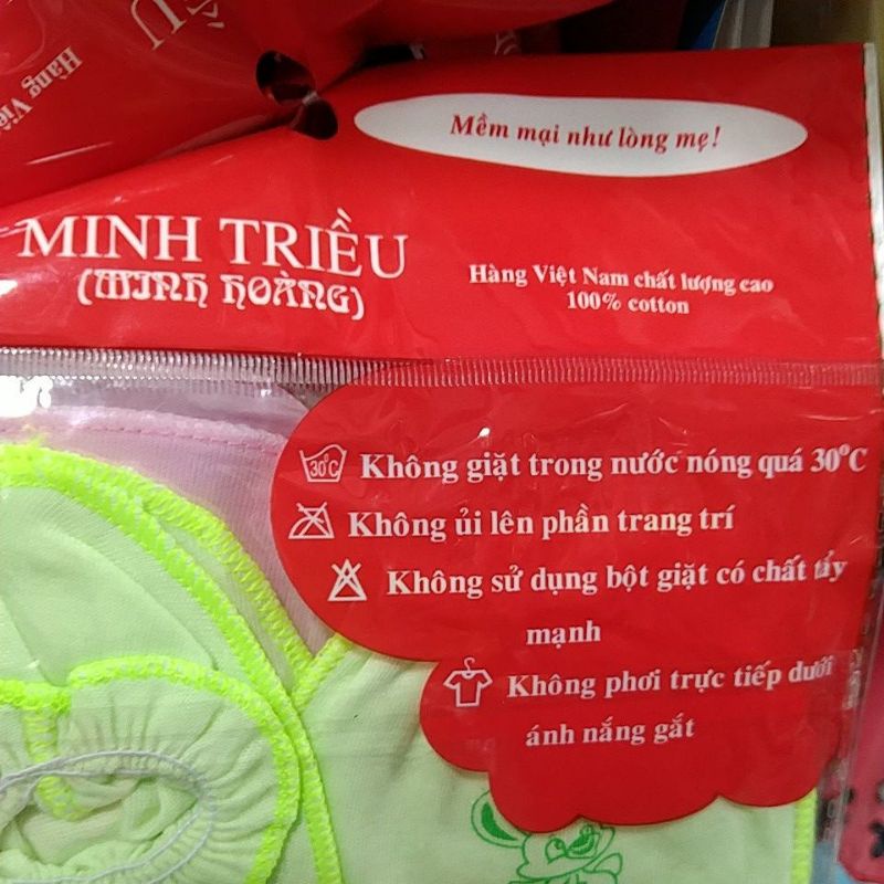 Bao tay chân bé sơ sinh hiệu Minh Hoàng(từ 0- 12 tháng)