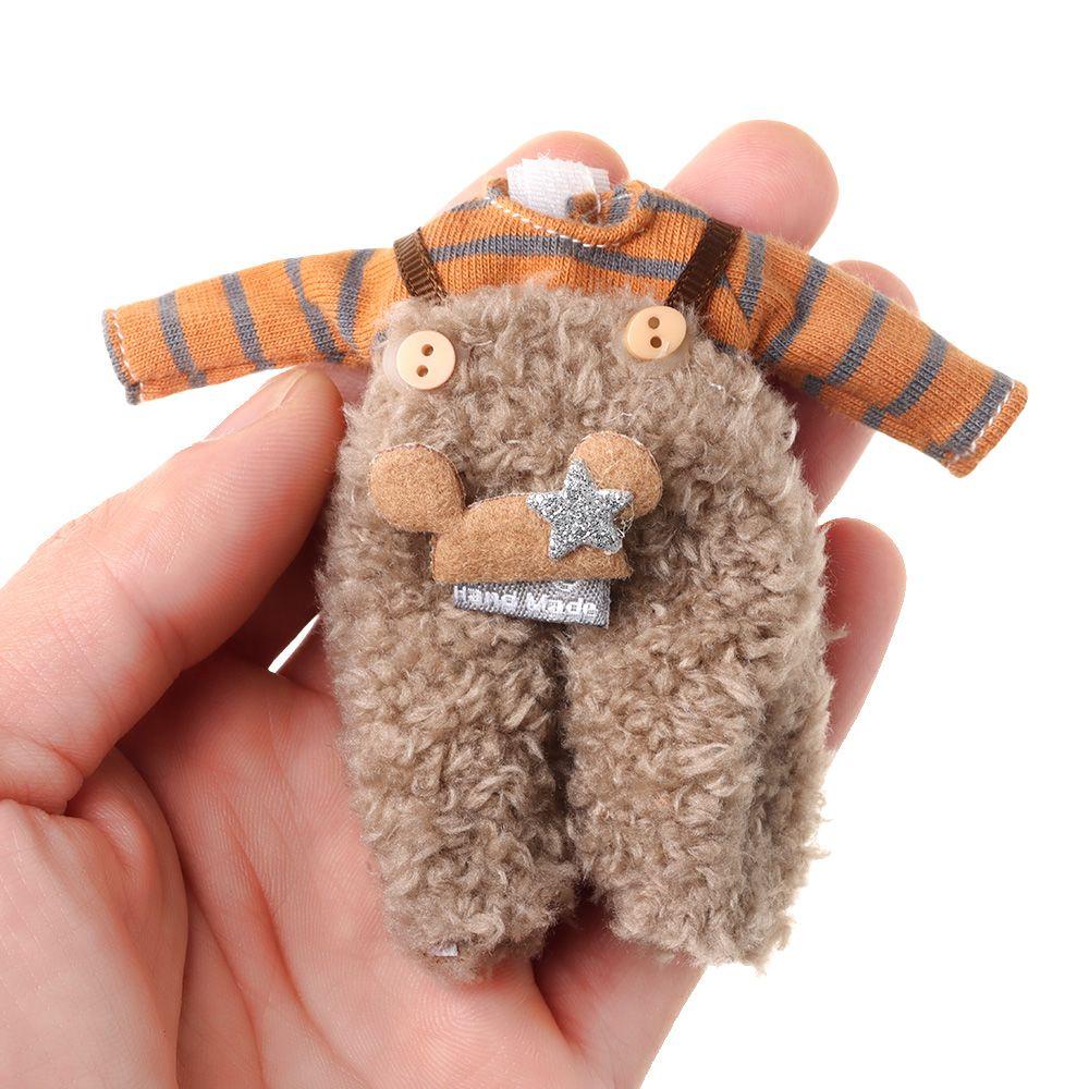 1 Bộ Búp Bê Nhồi Bông Có Thể Tháo Rời Quần Áo Thời Trang Ob11