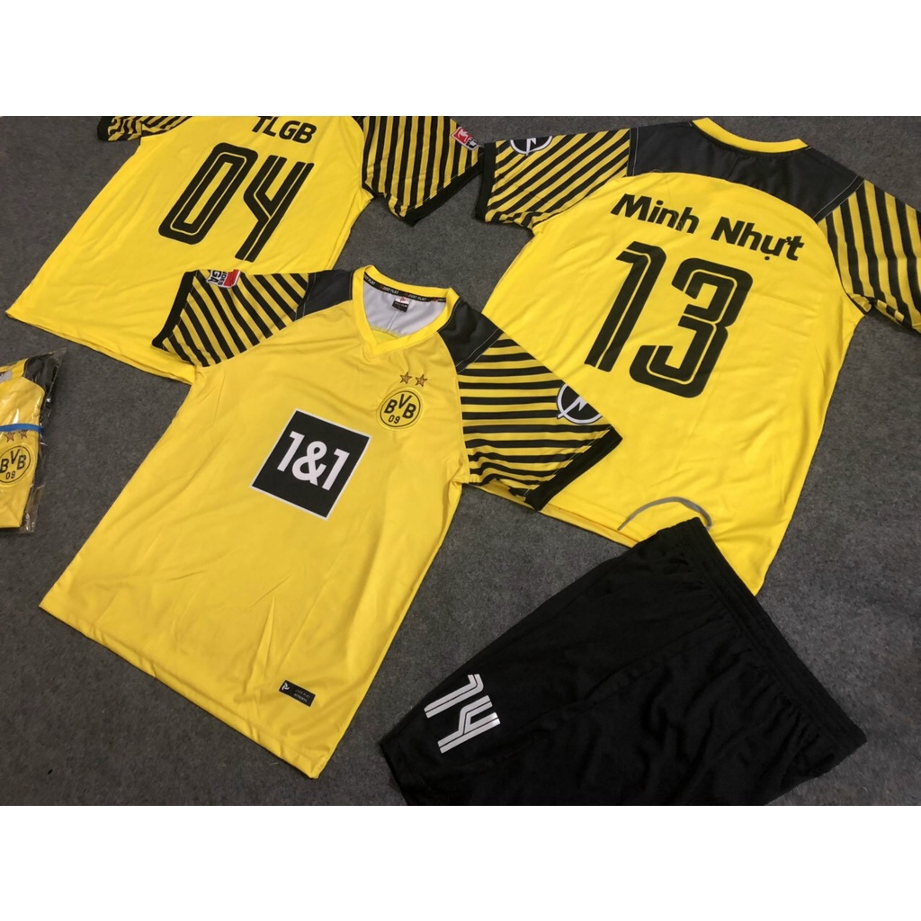 Áo Bóng Đá Dortmund , Bộ quần áo bóng đá Dortmund đủ mẫu mới nhất SP18