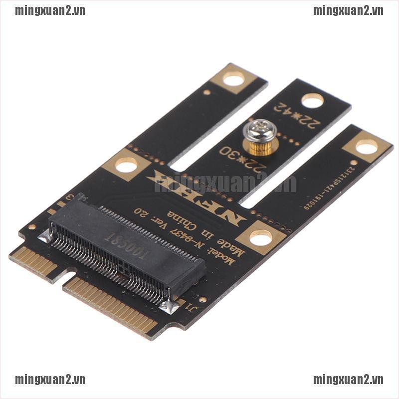 Card Chuyển Đổi Ming M.2 Ngff Sang Mini Pci-E (Pcie + Usb)