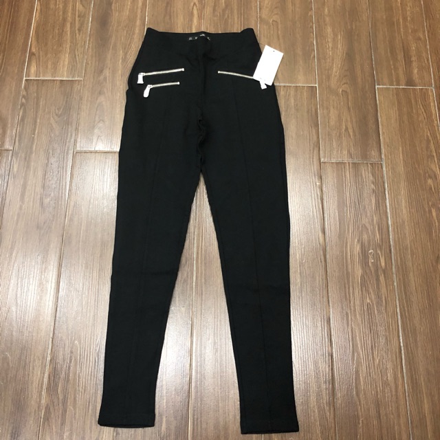 Quần legging zara khoá chéo