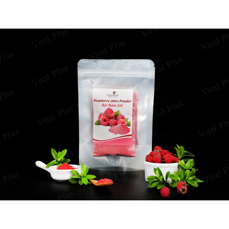 (100gram) Bột Mâm Xôi - Raspberry Juice Powder - Vital Plus - Shop Nhà Anise