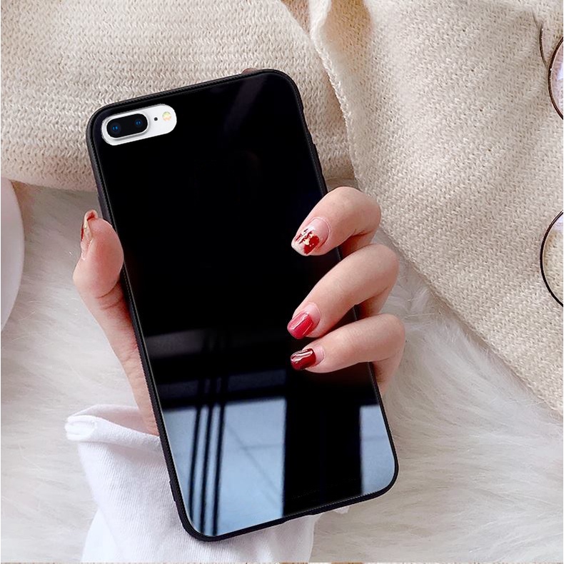 Ốp Lưng IPHONE 6,6S,6 PLUS,6S PLUS,7,8,7 PLUS,8 PLUS Mặt kính gương sáng bóng cao cấp