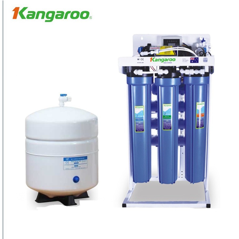 Máy lọc nước RO không tủ bán công nghiệp KANGAROO KG-200 (6 cấp lọc)