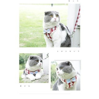 [PET] Dây dắt yếm cho chó mèoo- VNP