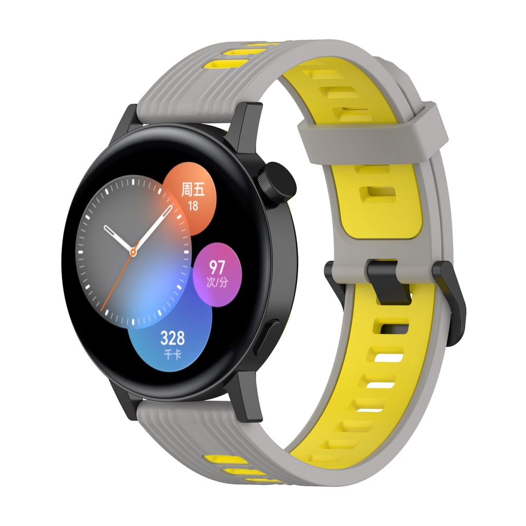 Dây Silicone Thay Thế Cho ĐồNg Hồ HUAWEI Watch GT 3 46mm 42mm / GT 2 / GT2 / Pro / Runner Samsung Galaxy Watch 4 / Classic / Active
