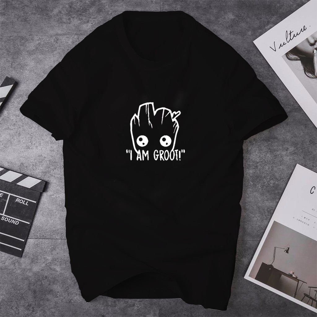 Áo thun nam nữ unisex ngắn tay không cổ đẹp Marvel (Nhận in áo thun theo yêu cầu) | BigBuy360 - bigbuy360.vn