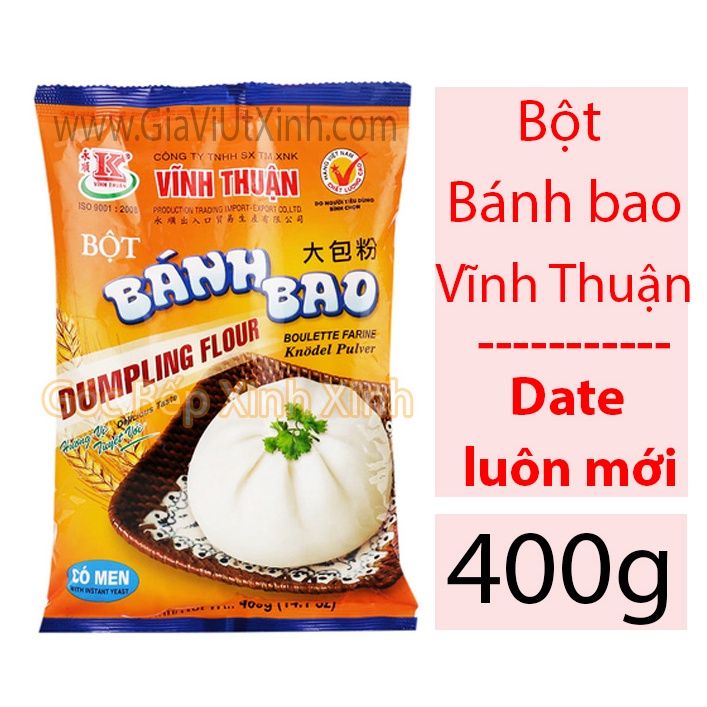 BỘT BÁNH BAO VĨNH THUẬN  400G - DUMPLING FLOUR