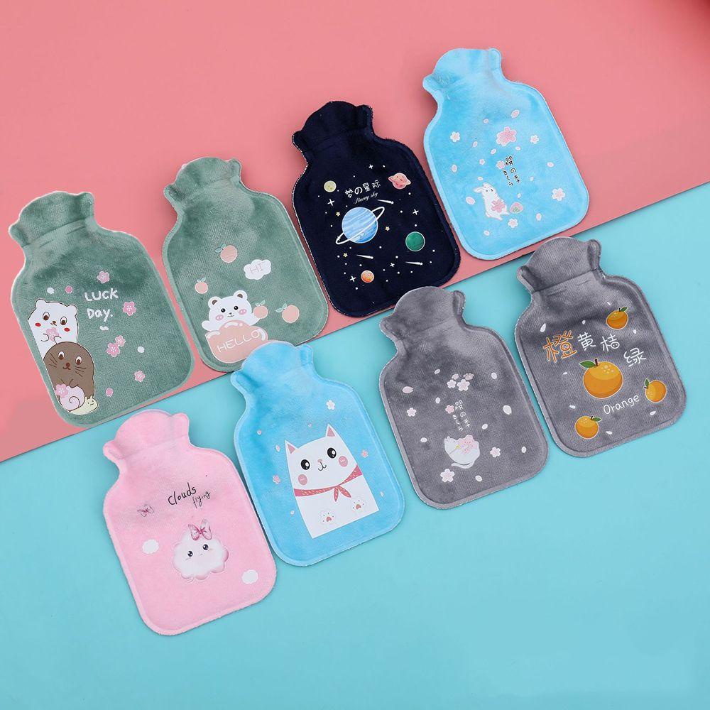 Bình Đựng Nước Nóng Mini Họa Tiết Hoạt Hình Dễ Thương