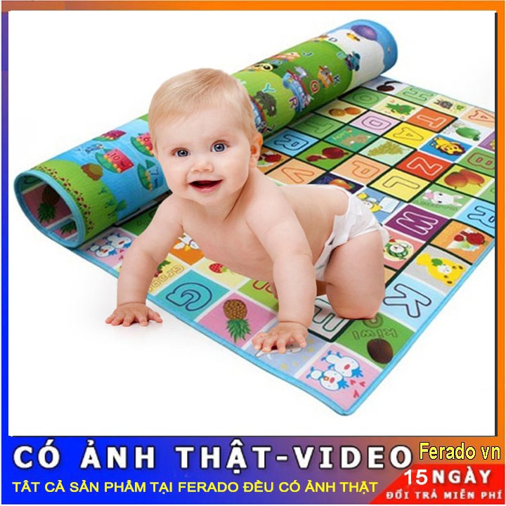 THẢM CHƠI CHO BÉ MABOSHI BABY 2mX1m8 GIÁ XƯỞNG