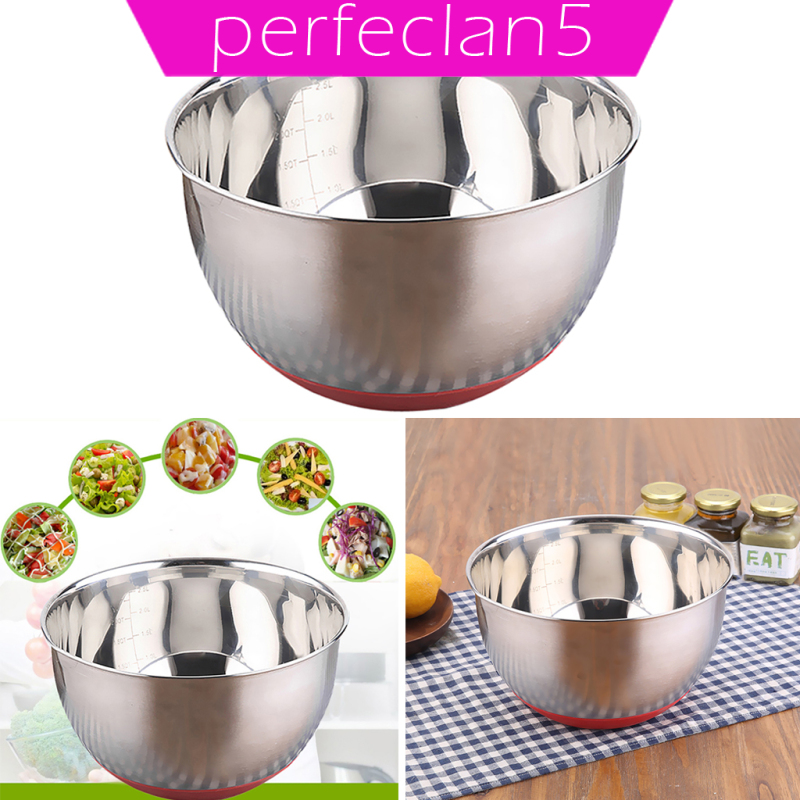 Bát Inox Đựng Salad Có Tay Cầm Bằng Thép Không Gỉ Phong Cách Châu Âu 5