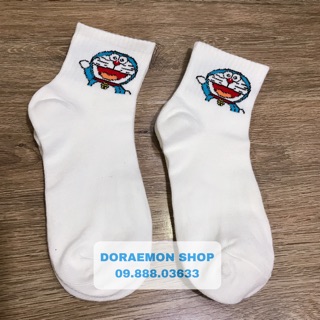 Tất Vớ Trắng Cao Cổ Doremon Doraemon