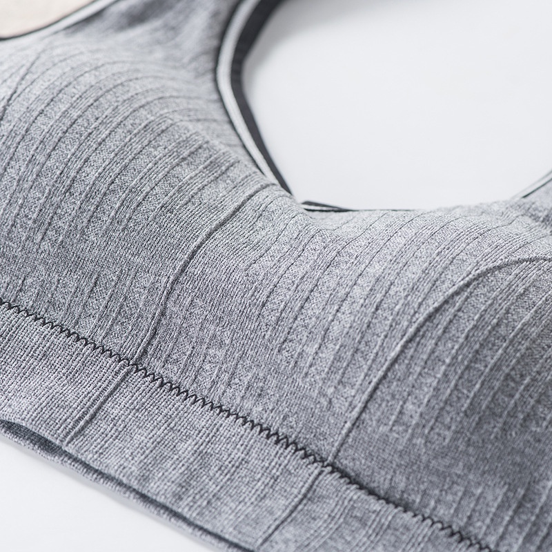 Áo bra tập gym chất cotton dày dặn, có mút mỏng ôm ngực thoái mái khi vận động HLBOUTIQUE B201