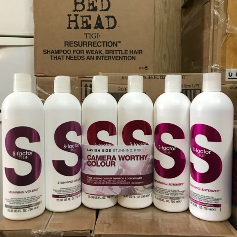 [FREESHIP] DẦU GỘI TIGI TRẮNG phục hồi tóc hư tổn độ 3 Dùng Siêu Mượt Tóc Giữ Màu Tóc - S-FACTOR WORTHY | BigBuy360 - bigbuy360.vn